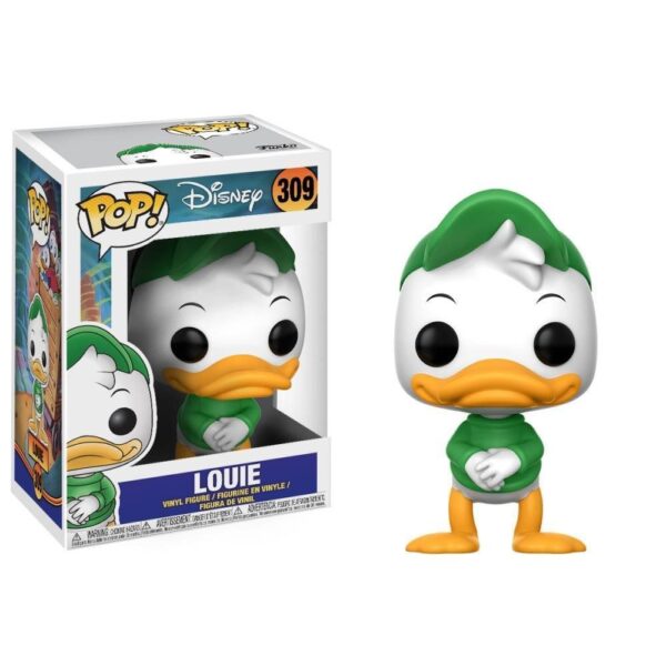 Funko Pop Disney - Ducktales Louie 309 (Luisinho) (Vaulted)