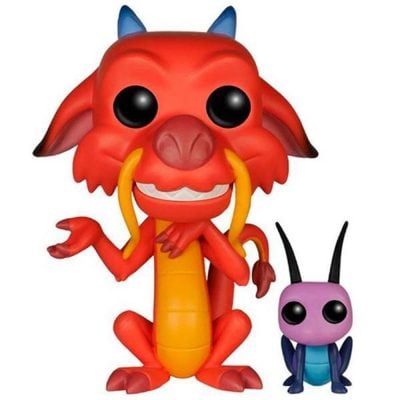 Funko Pop Disney - Mulan Mushu & Cricket 167