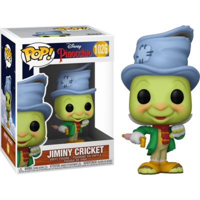 Funko Pop Disney - Pinocchio Jiminy Cricket 1026 (Tattered) (Street)