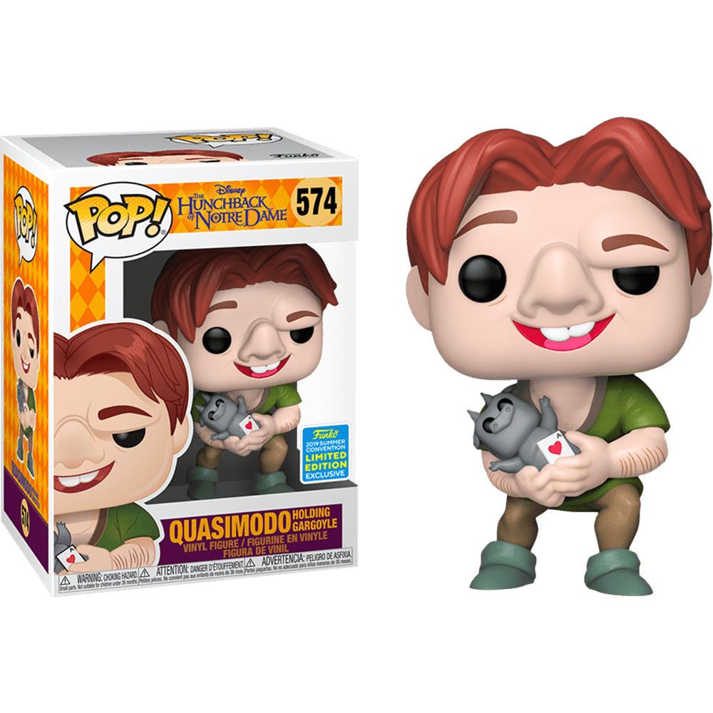 Funko Pop Disney – The Hunchback Of Notre Dame Quasimodo Holding Gargoyle 574 (Summer Convention 2019) #2 Funko Pop Disney - The Hunchback Of Notre Dame Quasimodo Holding Gargoyle 574 (Summer Convention 2019) #2