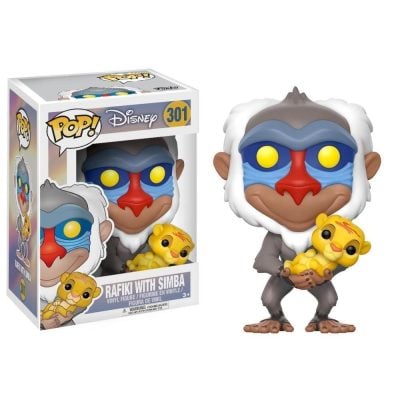 Funko Pop Disney - The Lion King Rafiki With Simba 301