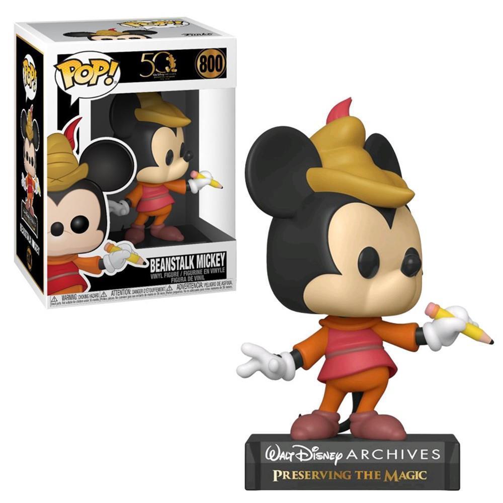 Funko Pop Disney – Walt Disney Archives 50Th Anniversary Beanstalk Mickey 800 Funko Pop Disney - Walt Disney Archives 50Th Anniversary Beanstalk Mickey 800