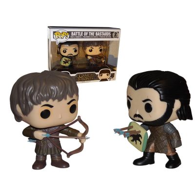 Funko Pop Game Of Thrones - Battle Of The Bastards Jon Snow E Ramsay Bolton 2 Pack (Vaulted) #2