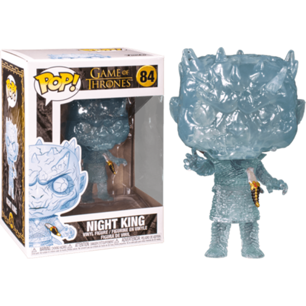 Funko Pop Game Of Thrones - Crystal Night King 84 (With Dagger)