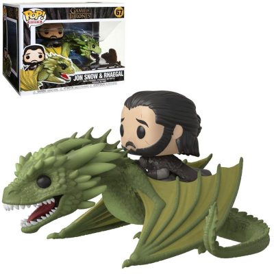 Funko Pop Game Of Thrones - Jon Snow & Rhaegal 67 #1