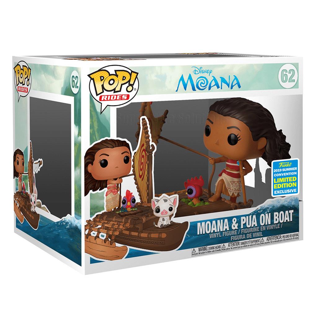 Funko Pop Rides - Disney Moana & Pua On Boat 62 (Exclusive 2019 Summer Convention)