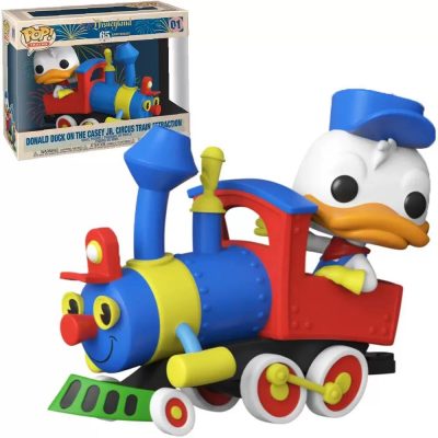 Funko Pop Trains - Disneyland Resort 65Th Anniversary Donald Duck On The Casey Jr Circus Train Attraction 01