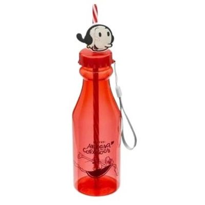 Garrafa Canudo 500Ml - Popeye Olivia