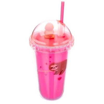 Garrafa Canudo E Domo 500Ml – Clube Da Preguiça