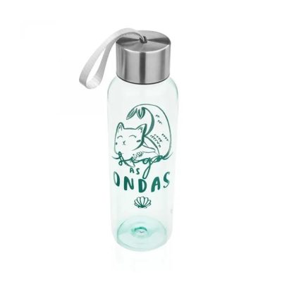 Garrafa Com Capinha 450Ml - Gata Sereia (Sem Caixa)