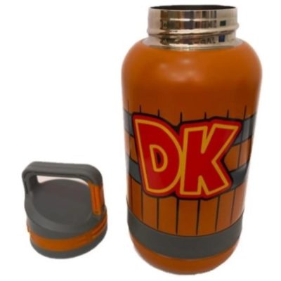Garrafa Termica 500Ml - Barril Donkey Kong