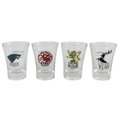 Kit 04 Copos Shot 60Ml - Game Of Thrones