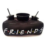 Kit Almofada Pipoca Friends 45X25x37cm - Fibra Poliéster