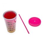 Kit Copo Canudo 450Ml E Mochila Sacola – Projeto Verao