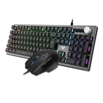 Kit Gamer Aula Wind T202 (Teclado+Mouse+Mouse Pad)