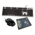 Kit Gamer Aula Wind T202 (Teclado+Mouse+Mouse Pad)