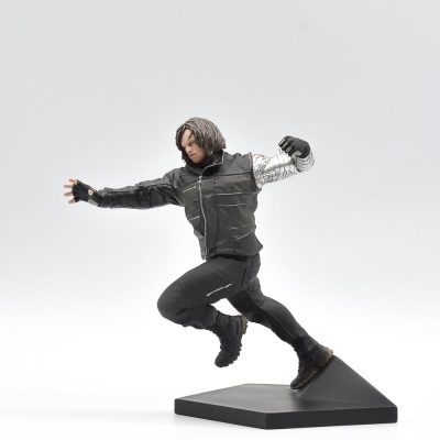 Marvel Civil War Winter Soldier 1/10 Art Scale - Iron Studios (Exposição)