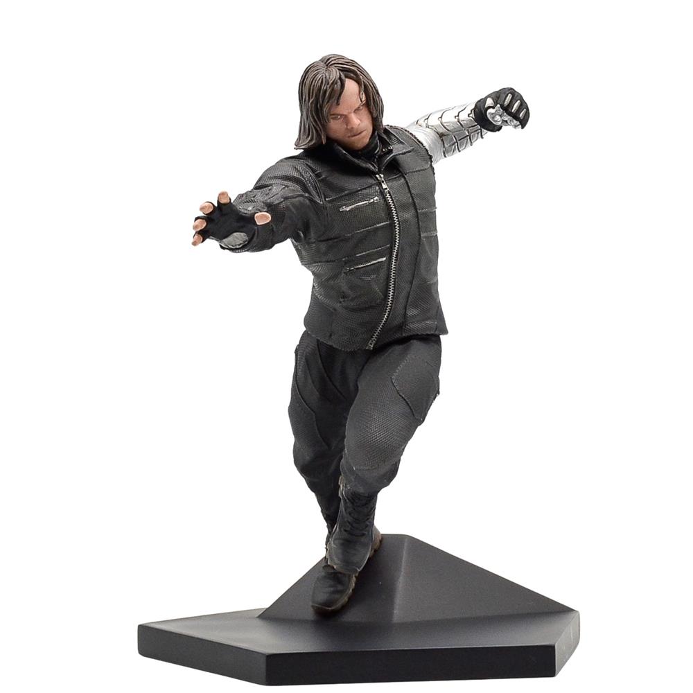 Marvel Civil War Winter Soldier 1/10 Art Scale - Iron Studios (Exposição)