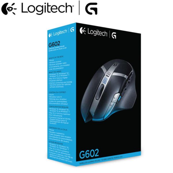 Mouse Gamer Sem Fio Logitech G602