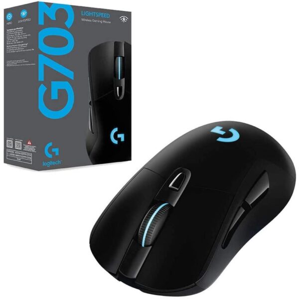 Mouse Gamer Sem Fio Logitech G703 Hero