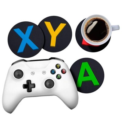 Porta Copos - Botoes De Controle Abyx 4 Pecas