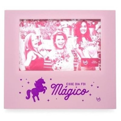 Porta Retrato - Led Unicornio