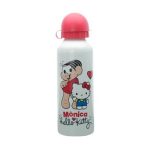 Squeeze Aluminio 500Ml - Mônica & Hello Kitty
