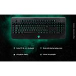 Teclado Gamer Mecânico Dazz Death Mask Teclado Gamer Mecânico Dazz Death Mask