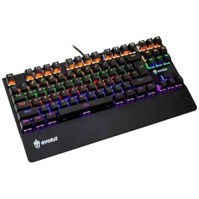 Teclado Gamer Mecânico Evolut Eg-204 Assault