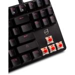 Teclado Gamer Mecânico Dazz Alpha Red