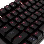 Teclado Gamer Mecânico Dazz Alpha Red