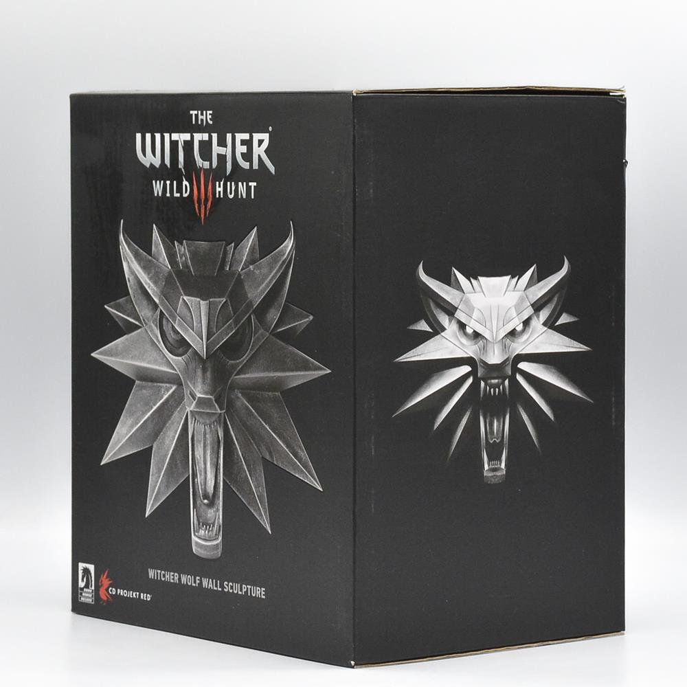 The Witcher Wild Hunt: Witcher Wolf Wall Sculpture - Dark Horse (Exposição)