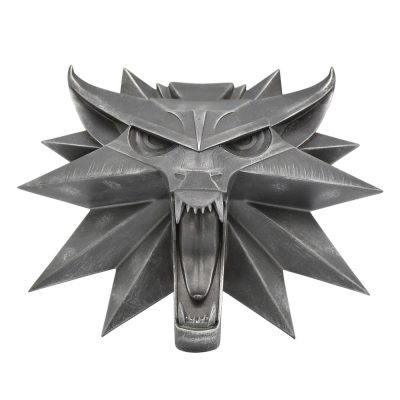 The Witcher Wild Hunt: Witcher Wolf Wall Sculpture - Dark Horse (Exposição)