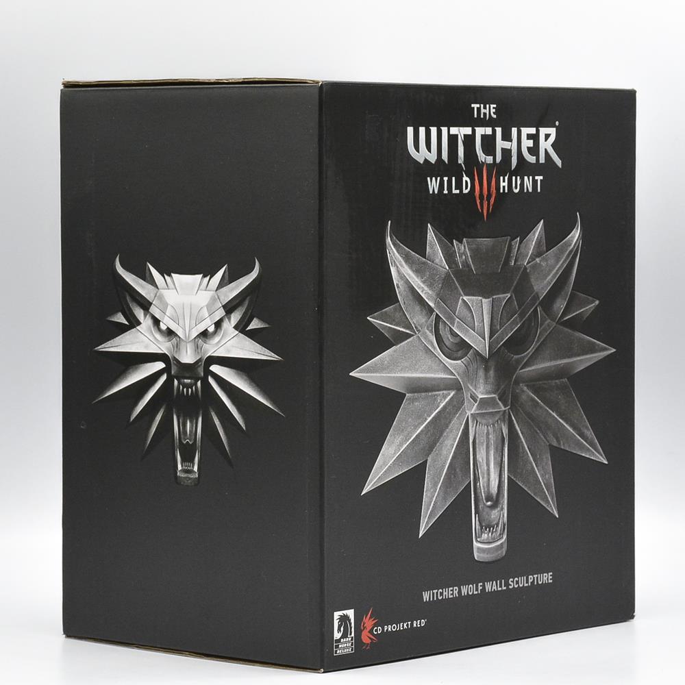 The Witcher Wild Hunt: Witcher Wolf Wall Sculpture - Dark Horse (Exposição)