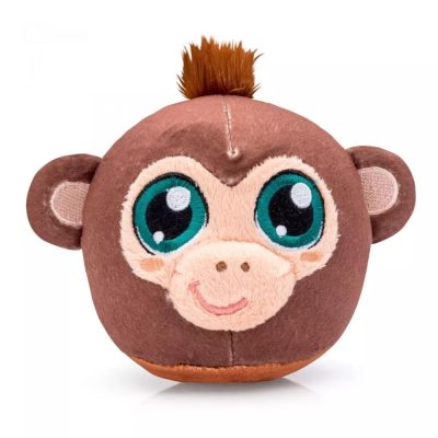 Almofada Chaveiro Pompets Macaco - Fibra Poliéster
