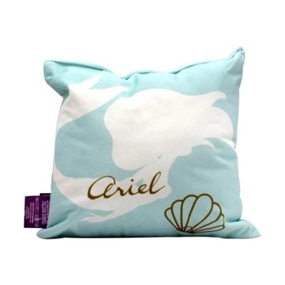 Almofada Disney Ariel Aqua - Fibra Veludo