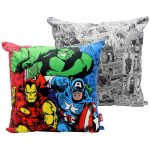 Almofada Marvel Avengers Comics – Fibra Veludo Almofada Marvel Avengers Comics - Fibra Veludo