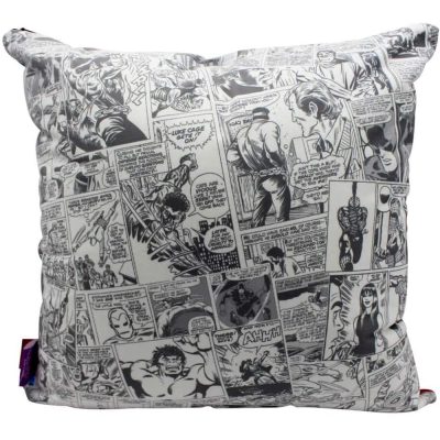 Almofada Marvel Avengers Comics - Fibra Veludo