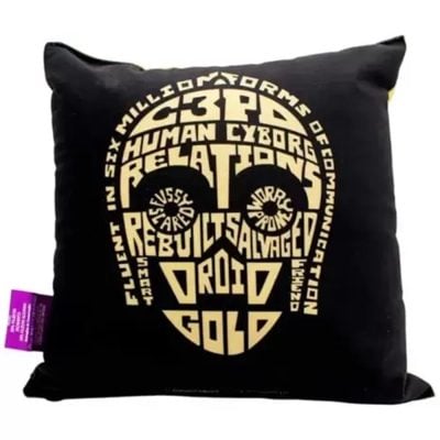 Almofada Star Wars C3po - Fibra Veludo