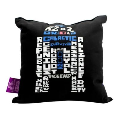 Almofada Star Wars R2d2 - Fibra Veludo