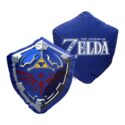 Almofada Zelda Formato Escudo Link - Fibra Veludo