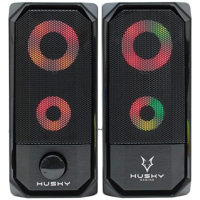 Caixa De Som Gamer Husky Storm Rainbow 6W Usb
