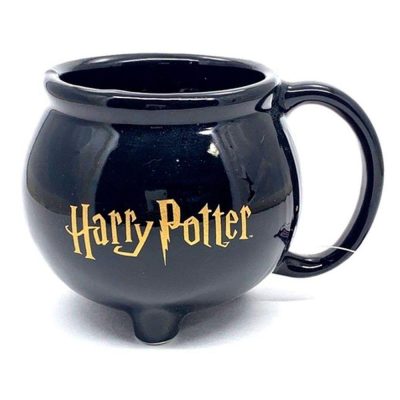 Caneca 3D 500Ml - Caldeirao Hogwarts