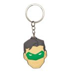 Chaveiro Emborrachado Dc Comics Lanterna Verde Rosto
