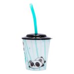 Copo Canudo Com Potinhos – Move Panda Copo Canudo Com Potinhos - Move Panda
