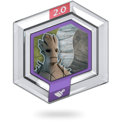 Disco De Poder Disney Infinity 2.0 - Groots Roots