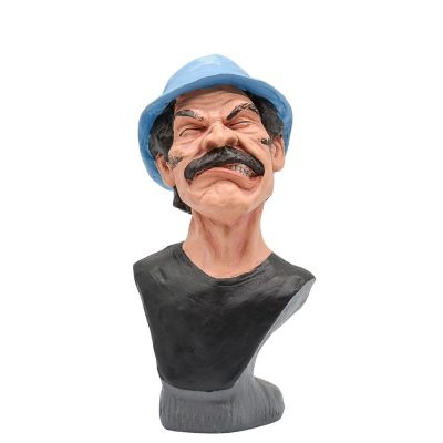 Estatua Resina Artesanal - Busto Seu Madruga