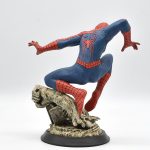 Estatua Resina Artesanal – Homem Aranha E Homem Areia Estatua Resina Artesanal - Homem Aranha E Homem Areia