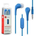 Fone De Ouvido Motorola Earbuds 2 Azul Fone De Ouvido Motorola Earbuds 2 Azul
