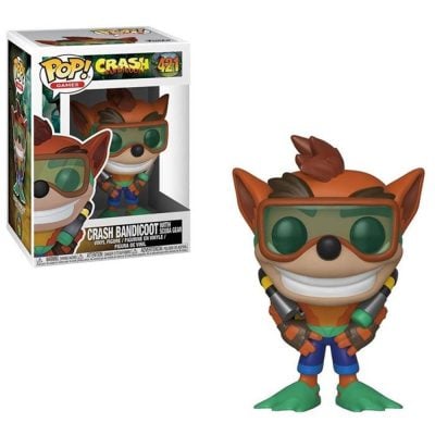 Funko Pop Games - Crash Bandicoot With Scuba 421 #1